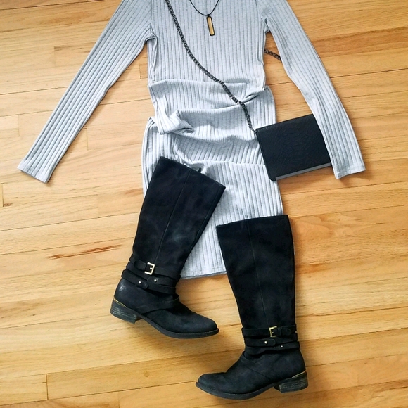Steve Madden Shoes - Albany knee high leather boots